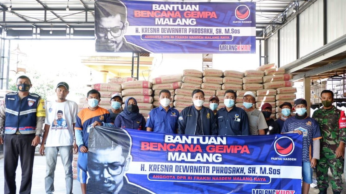 Kresna Bantu Korban Gempa Malang